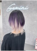 魅力倍増カールセミディシアーカラー姫カットショートヘア