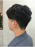 顔タイプ「チャーミングソフト」パーマ