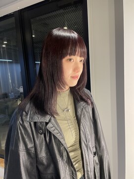 ヌープヘアーアイス(NUUP.hair ici) 20代30代40代大人可愛い髪質改善カラー艶感ストレート透明感