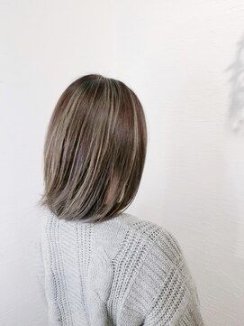 ローグ ヘアー 金町店(Rogue HAIR) 細めハイライトくすみマロンベージュラベンダーミルクティー