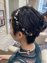 ヴィサージュプラス(VISAGE plus)&nbsp;［お呼ばれヘアセット］ショートヘアアレンジ♪