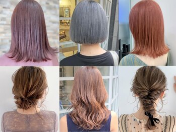 リタサード(Lita third)の写真/話題のブリーチなし透明感イルミナカラーやインナーカラー/ハイライトも◎豊富な薬剤と提案力で大満足☆