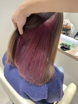 ニカ(NIKA) インナーカラー/大人かわいいピンク