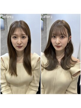 エトワ 新宿(ETOWA) 10代20代30代似合わせカットメルティカラーフェミニンロング