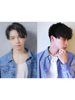 ON/OFFどちらもキマるモテヘア！メンズの為のメンズパーマが得意なサロン★中野/中野駅/白髪染め/髪質改善