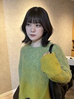 オンカン(onkan)&nbsp;艶カラー/髪質改善カラー/ミディアムレイヤー/韓国スタイル