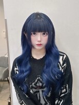 ラピス 福岡天神店(Lapis) 地毛と色落ちするエクステ