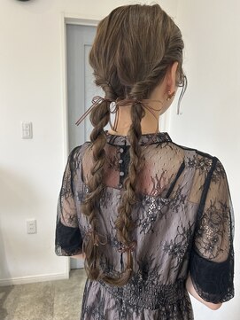 ハーティー(HEARTY) ツインねじねじヘア