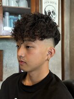 エルエー バーバーショップ 草津店(L.A BARBERSHOP)&nbsp;店長【橋本】ダウンバングパーマ
