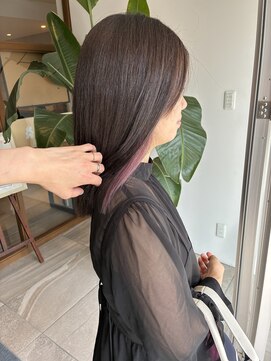 美容室 アイディー i-dee インナーカラー