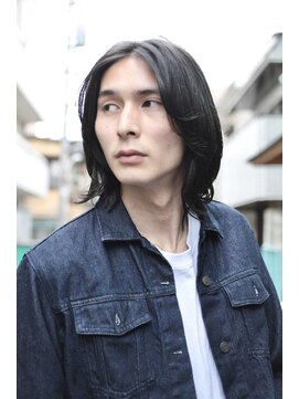 ココ 本八幡(KOKO) メンズ マッシュ ロング ニュアンスパーマ メンズボブ ウルフ