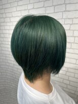 アース 新瑞橋店(HAIR&MAKE EARTH) グリーンカラー