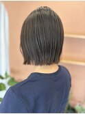 【切りっぱなしボブ】ミニボブ　三重県/菰野