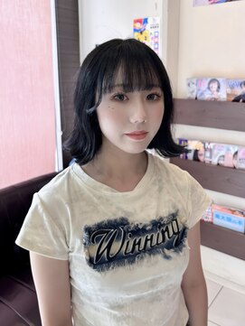 アフロディーテ(Aphrodite) パーマ履歴を活かした外ハネボブ