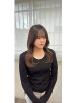 リングバイモアムー(Ring by Moremuu) レイヤーカット韓国レイヤーくびれ巻き