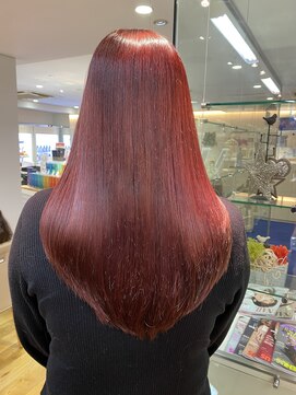 シーン(SCENE) 髪質改善/縮毛矯正/レイヤーカット/セミロング/伸ばしかけヘア