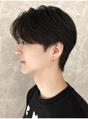 毛流れシースルーマッシュ