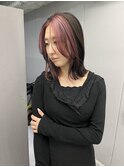 黒髪カタログ/クラゲヘアー/オリーブグレー