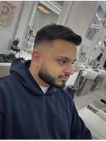 ダムディートウキョウ 心斎橋店(DAMDEE TOKYO)&nbsp;フェード×髭デザイン