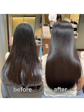 乾かすだけで叶うの本物の髪質改善