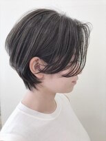 ネオリーブウリ 二子玉川店(Neolive uri) ホワイトグレージュミニウルフデジタルパーマチェリーブラウン