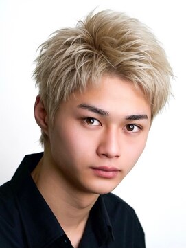 オーシャントーキョーオーバー 渋谷(OCEAN TOKYO OVER) メンズ波巻きツイスパニュアンススパイラルスパイキーショート