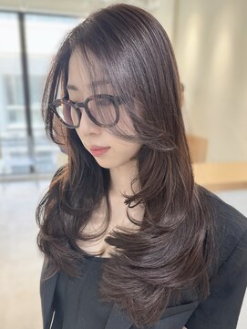 ジーナ 梅田(Zina) かきあげレイヤーカット