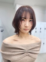 サンド 大阪梅田(sand) ココアベージュ/オリーブグレー/小顔/大阪/梅田/レイヤーボブ