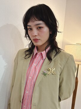 ハク メゾン(HaKU maison) ロングレイヤー/ニュアンスパーマ/ロングウルフ/オン眉