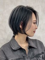 グラム 呉羽店(gram) 大人の前下がりショートボブ