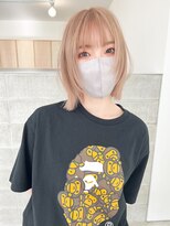 ザワン(the one .)&nbsp;【the one.】ハイトーンと切りっぱなしとフェイスレイヤー