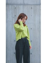 ヘアーメイク ハートシェイプドボックス(HAIR MAKE HEART SHAPED BOX)&nbsp;大人ミディアムレイヤー艶カラー