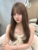 グロー オオミヤ アネックス 大宮(GLROW OMIYA ANNEX) ★レイヤーカット イルミナライトニングダブルカラー ベージュ