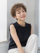 ドット ヘアー(dot.hair) カーリーショート/外国風パーマ/大人パーマ