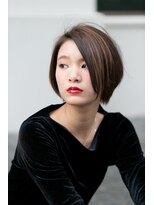 ロエナ(ROENA)&nbsp;クラシカルデジタルパーマバレイヤージュロブ