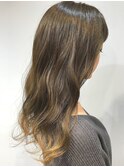 【GOOD DAY HAIR】《アッシュベージュ×フリンジカラー》 下北沢