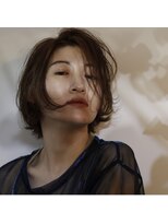 ヘアー アイス ルーチェ(HAIR ICI LUCE) ボブ 外ハネ ワンカール ワンレングス