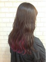 ブレス 大船店(BLESS)&nbsp;おしゃれガール☆インナーカラー☆チェリーピンク