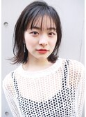 【morio札幌】2020年人気 大人かわいいシースルーバングミディ