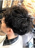 くせ毛風パーマ