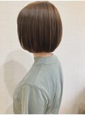 【LIBRE恵比寿】弱酸性ストレートで叶える☆柔らか艶感ボブ