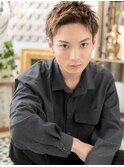 外国人風カラー★モテワイルドアップバングc3大宮10代20代30代!