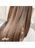 ＼ハイライト×髪質改善ヘアエステ／