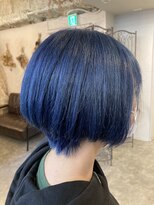 ヘアスタジオニコ(hair studio nico...) ブルー