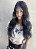 【.eer/ディア】韓国風ブルーブラック/アディクシーカラー
