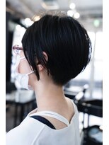 シャロン(SHARON)&nbsp;【SHARON原宿】黒髪×ハンサムショート