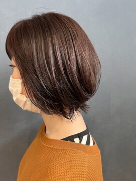 クララデアンシュシュ(Kurara de UN CHOU CHOU) 伸ばしかけボブ