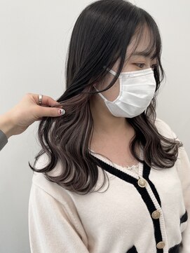 アライブ キチジョウジ(ALIVE Kichijoji) 韓国風インナーカラー×ホワイトピンク