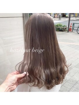 ワット 原宿店(W) 【担当yumi】ヘーゼルナッツベージュ