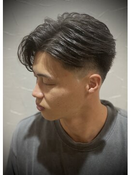 ヒロギンザ 銀座一丁目店(HIRO GINZA) 73リバースショート×ローフェード